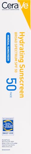 سيرافي واقي الشمس المعدني 100٪ واقي الشمس المعدني SPF 50
