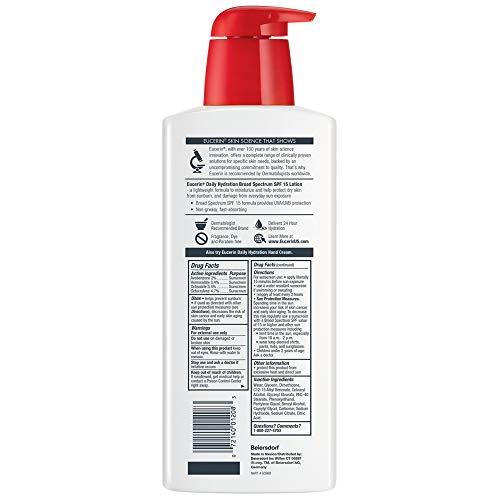 غسول الترطيب اليومي مع عامل حماية من أشعة الشمس واسع الطيف SPF 15
