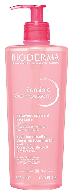 Bioderma Sensibio Foaming Gel Cleansing and Make-Up Removing | جل بيوديرما سينسيبيو الرغوي لتنظيف البشرة وإزالة المكياج
