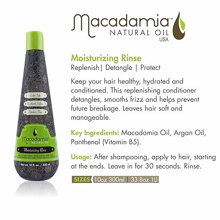 Macadamia Natural Oil Moisturizing Rinse 10 oz | ماكاداميا زيت طبيعي مرطب للشعر (10 أونصات)