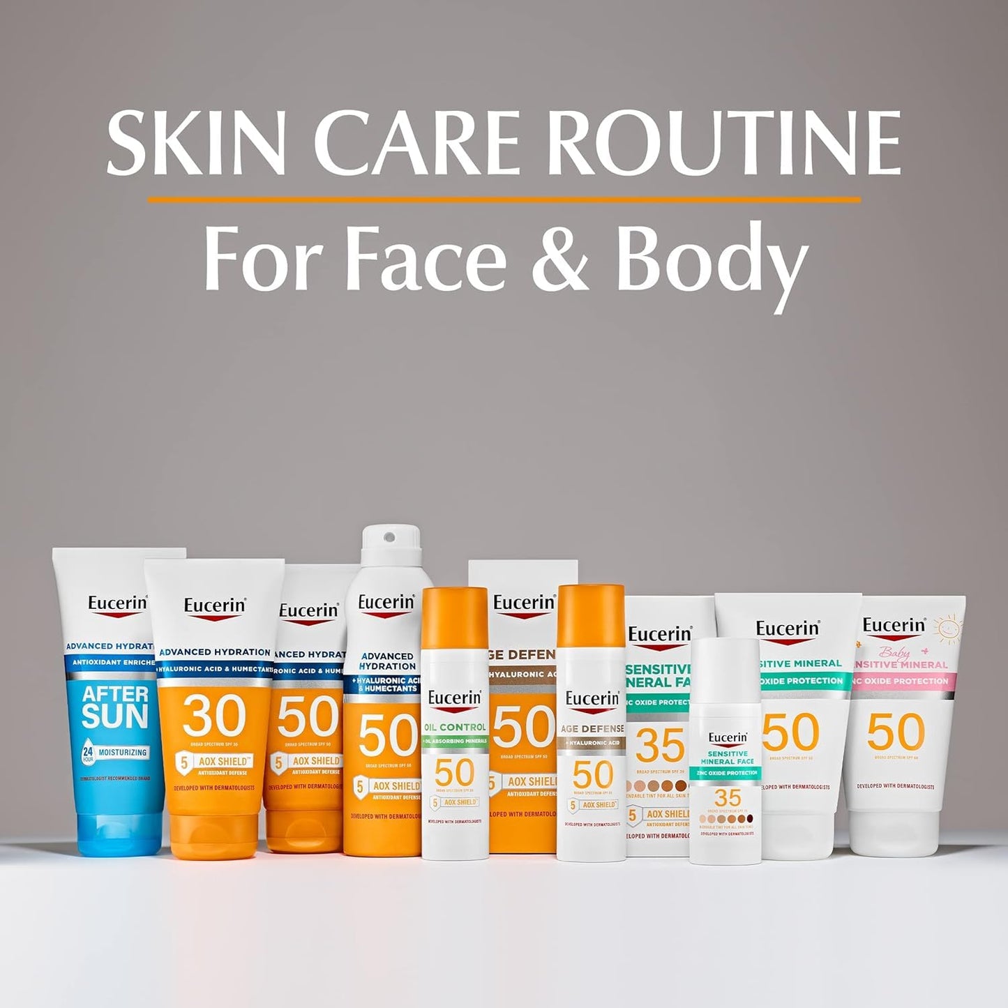 لوشن واقي الشمس للوجه Eucerin Sun Age Defense SPF 50 SPF 50 للوجه