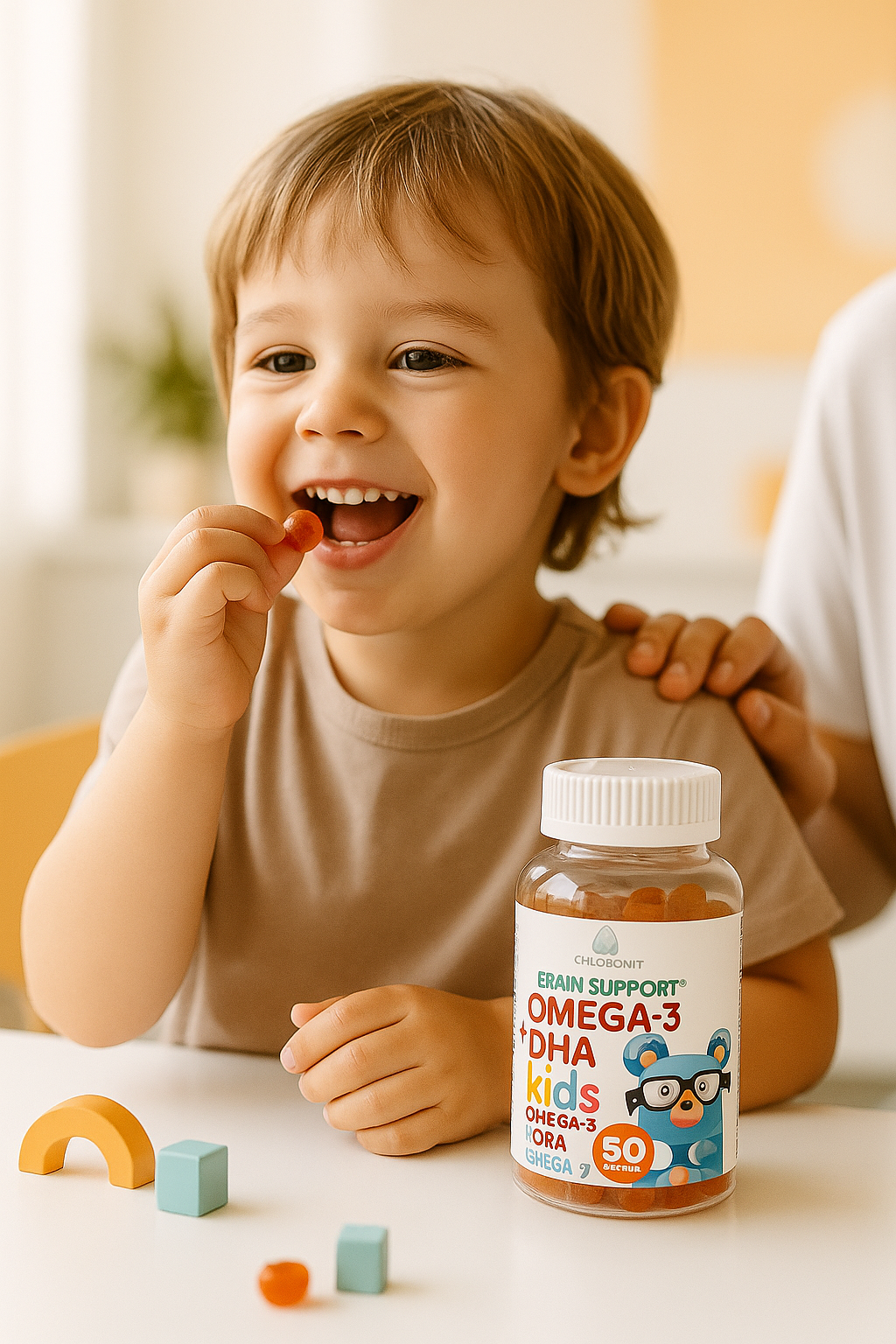 Chlorovit Omega-3 DHA Kids Gummies علكات أوميغا 3 DHA للأطفال