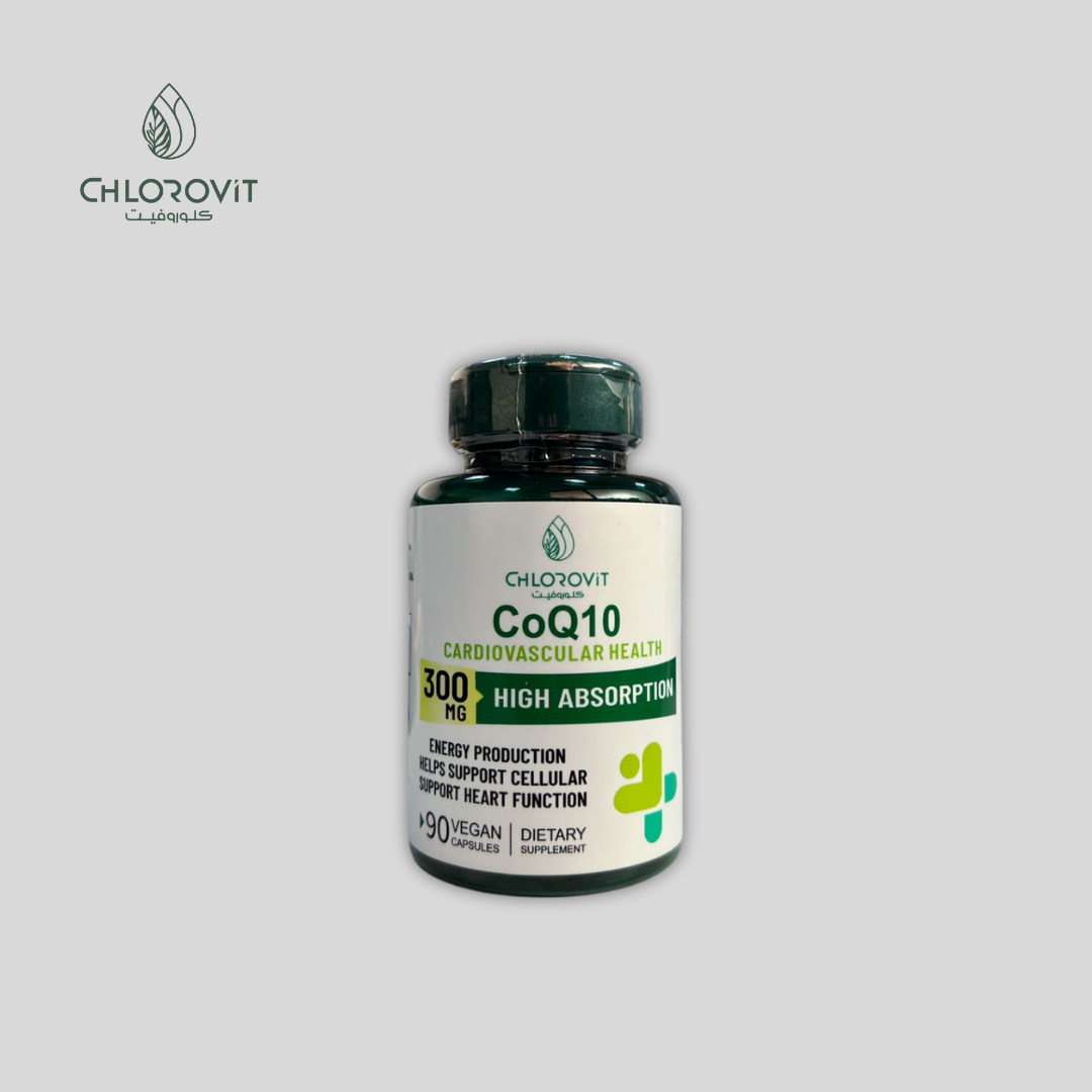CoQ10: مكمل غذائي لدعم صحة القلب والطاقة الخلوية - 90 كبسولة