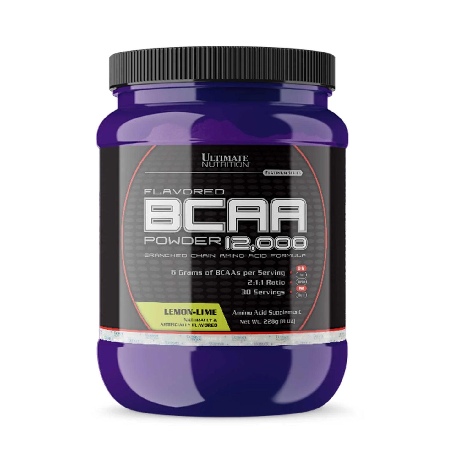 UN Flavored BCAA 228gm | التيميت نيترشن BCAA 12,000 بودر 30 حصه