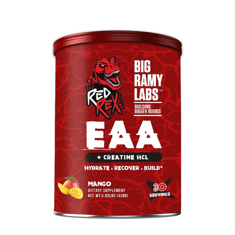 ريد ريكس EAA + كرياتين HCL - ترطيب, أستشفاء, بناء 30 حصه | RedRex EAA+ Creatine HCL