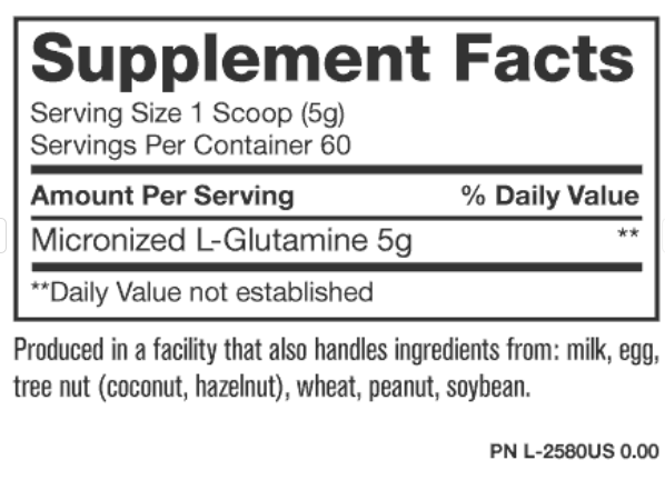 Mutant Glutamine - Premium Micronized L-Glutamine