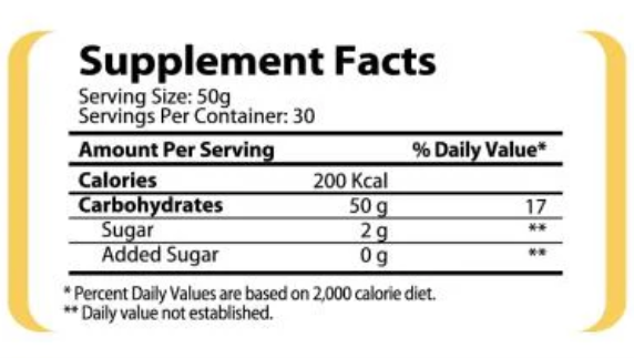 Challenger Nutrition Carbo Xtreme Carbohydrates 3.3 LBS (1.5 KG) || كاربو إكستريم