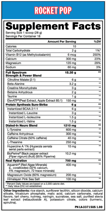 Mutant Madness All-In - Full-Dose Pre-Workout 18 Servings