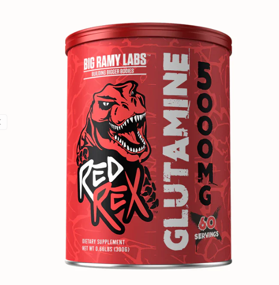 RedRex Glutamine Unflavored 300g | ريد ريكس جلوتامين 5000 ملغ بدون نكهه 60 نكهه