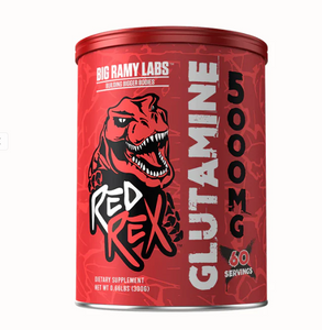 RedRex Glutamine Unflavored 300g | ريد ريكس جلوتامين 5000 ملغ بدون نكهه 60 نكهه