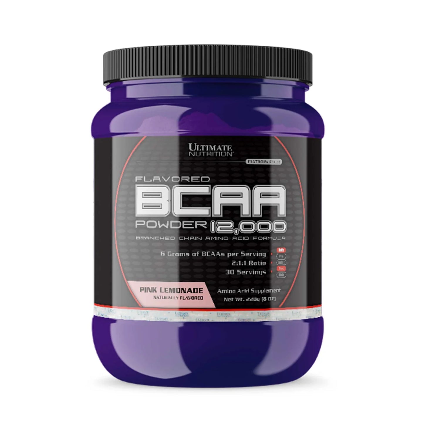 UN Flavored BCAA 228gm | التيميت نيترشن BCAA 12,000 بودر 30 حصه