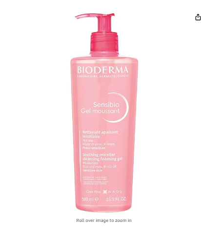 Bioderma Sensibio Foaming Gel Cleansing and Make-Up Removing | جل بيوديرما سينسيبيو الرغوي لتنظيف البشرة وإزالة المكياج