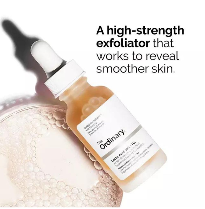 سيروم حامض اللاكتيك 10% + HA 2% من The Ordinary | Lactic Acid 10% + Ha 2% Serum