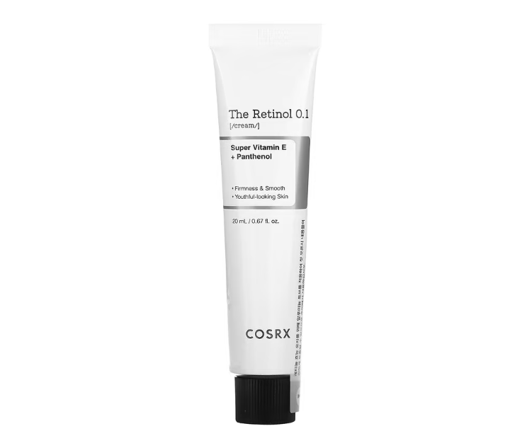 كوز آر إكس، كريم الريتينول 0.1 – 20 مل (0.67 أونصة سائلة) | The Retinol 0.1 Cream Super Vitamin E + Panthenol