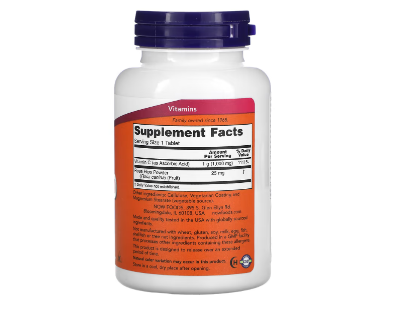 NOW Foods, C-1000 - 100 أقراص