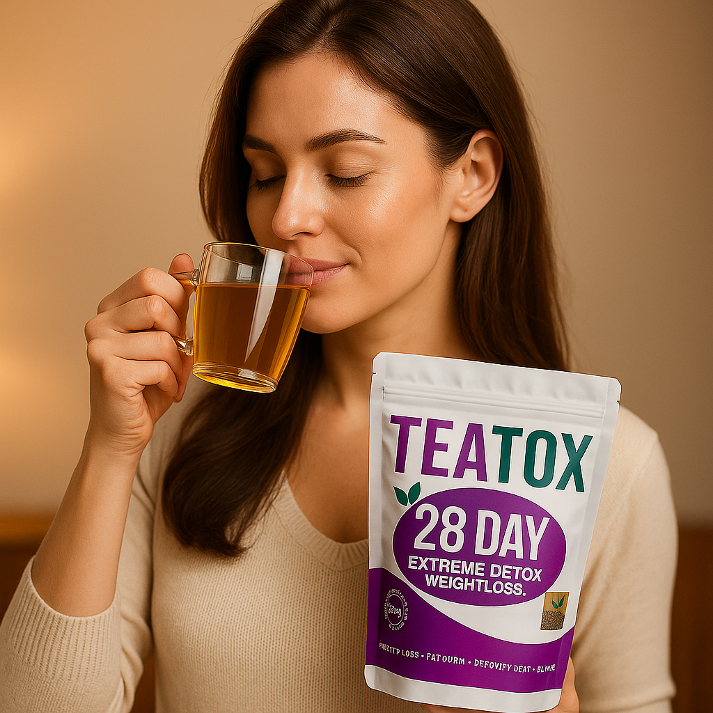 شاي تي توكس 28 يوم من Chlorovit (كلوروفيت): روتين أعشاب داعم للهضم — Chlorovit Teatox 28-Day Herbal Tea: Gentle Digestive Support