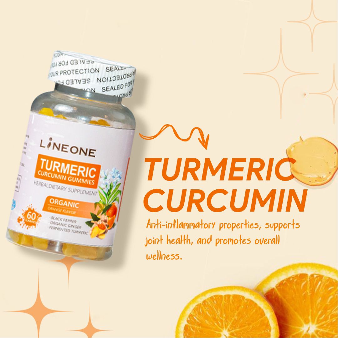 علكات الكركم - دعم مضاد للالتهابات وتحسين الصحة العامة بنكهة لذيذة