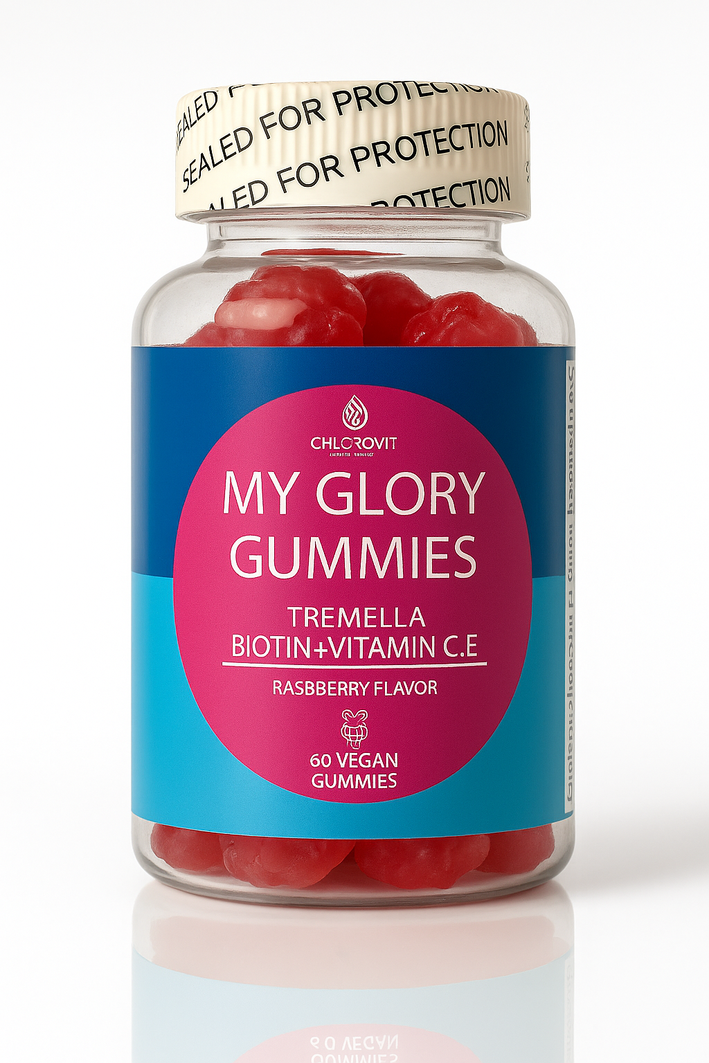 علكات ماي جلوري من Chlorovit (كلوروفيت): دعم الجمال والإشراقة — Chlorovit My Glory Gummies: Beauty Radiance Support