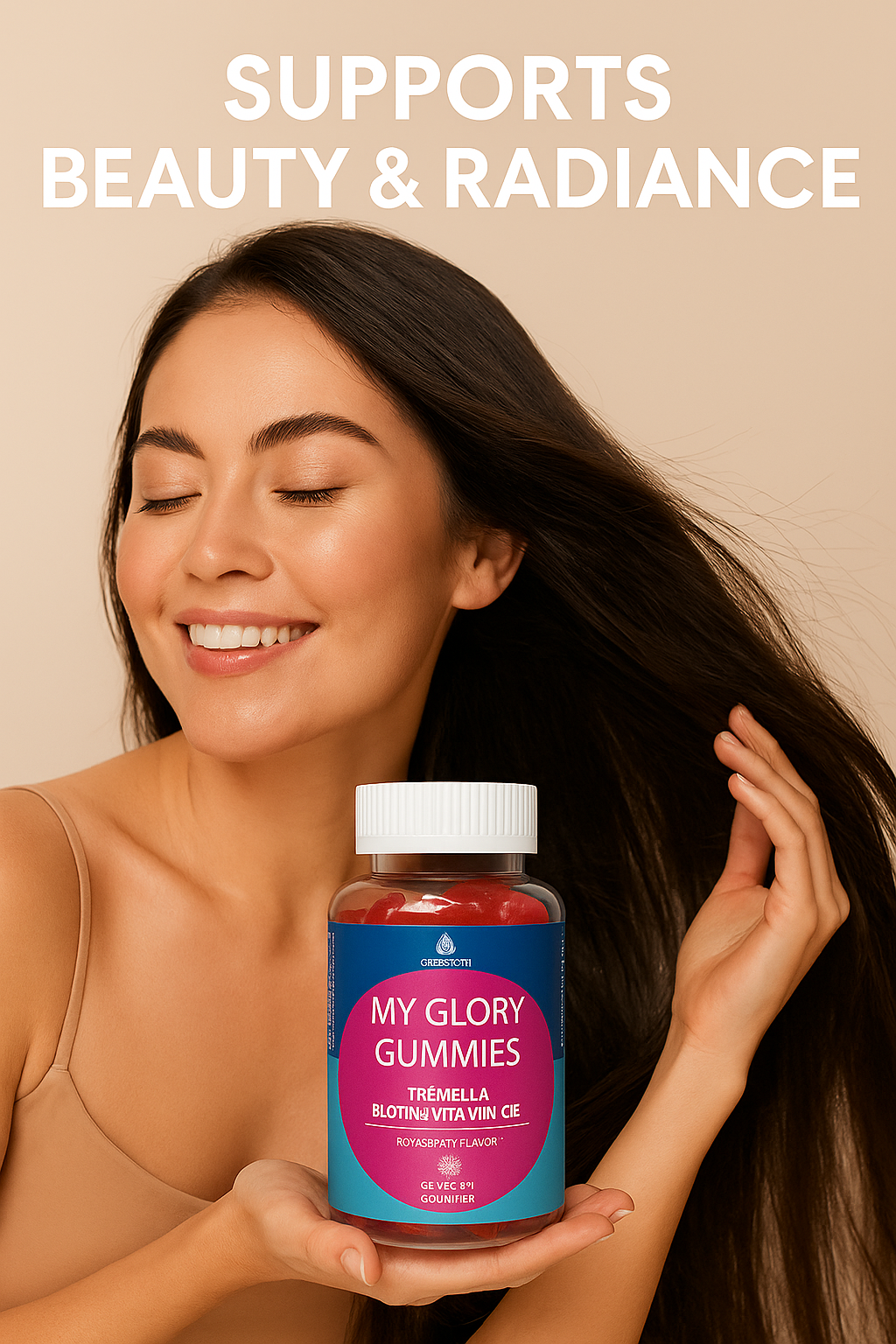 علكات ماي جلوري من Chlorovit (كلوروفيت): دعم الجمال والإشراقة — Chlorovit My Glory Gummies: Beauty Radiance Support