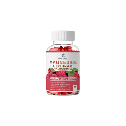 ماغنسيوم جليسينات للاسترخاء والنوم (Magnesium Glycinate) – دعم العضلات والأعصاب | 60 كبسولة