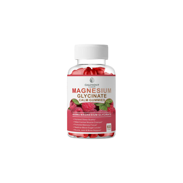 ماغنسيوم جليسينات للاسترخاء والنوم (Magnesium Glycinate) – دعم العضلات والأعصاب | 60 كبسولة
