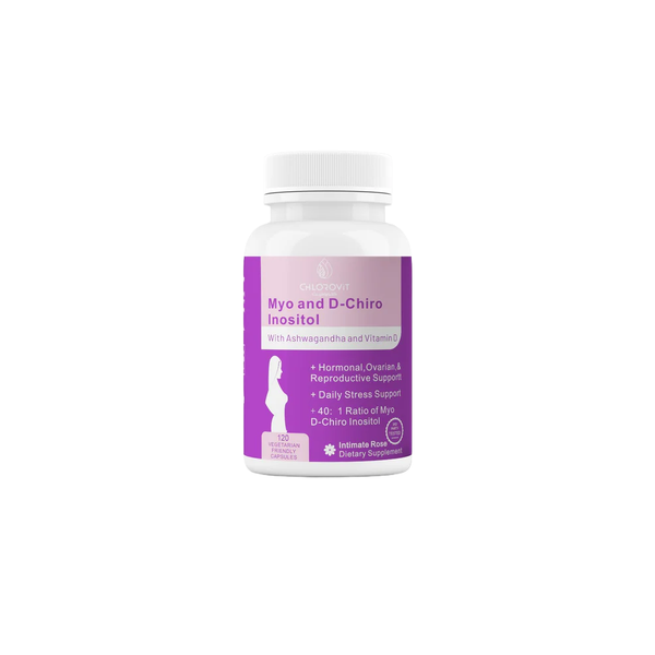 Myo & D-Chiro Inositol – دعم التوازن الهرموني والخصوبة للمرأة | 60 كبسولة