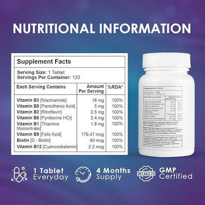 فيتامين ب كومبلكس من أمبروزيل – Ambrosial Vitamin B-Complex