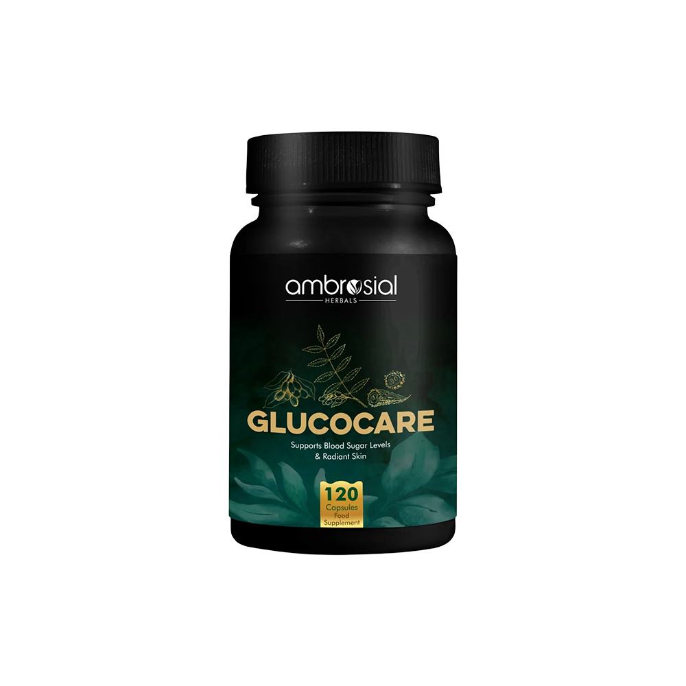 جلوكوكير لتنظيم سكر الدم طبيعي | Ambrosial GlucoCare
