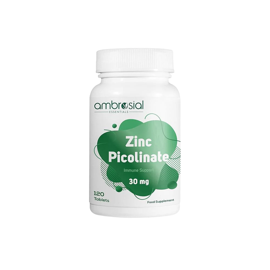 Ambrosial Zinc Picolinate 30mg – زنك بيكولينات دعم المناعة والبشرة