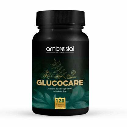 Ambrosial Nutrifood  Glucocare 120 Capsules