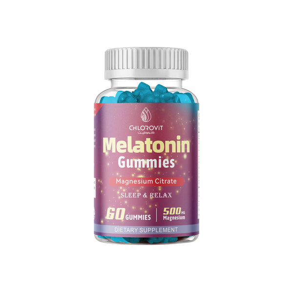Melatonin Gummies – دعم النوم والاسترخاء مع المغنيسيوم | 60 علكة