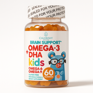 Chlorovit Omega-3 DHA Kids Gummies علكات أوميغا 3 DHA للأطفال