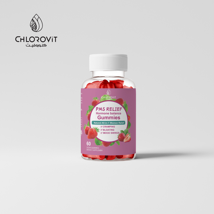 PMS Relief Hormone Balance Gummies - 60 Gummies for Hormonal Balance and PMS Relief | حبة لدعم التوازن الهرموني خلال الدورة الشهرية