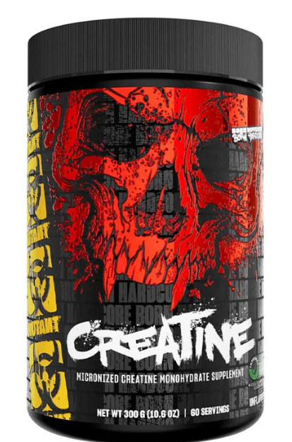 Mutant Creatine - Creatine Monohydrate Micronized Powder - 60 Servings- 300 g