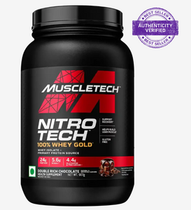 Muscletech™ Nitro-Tech™ 100% Whey Gold Protein Powder