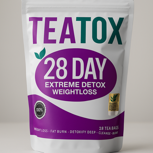 شاي تي توكس 28 يوم من Chlorovit (كلوروفيت): روتين أعشاب داعم للهضم — Chlorovit Teatox 28-Day Herbal Tea: Gentle Digestive Support