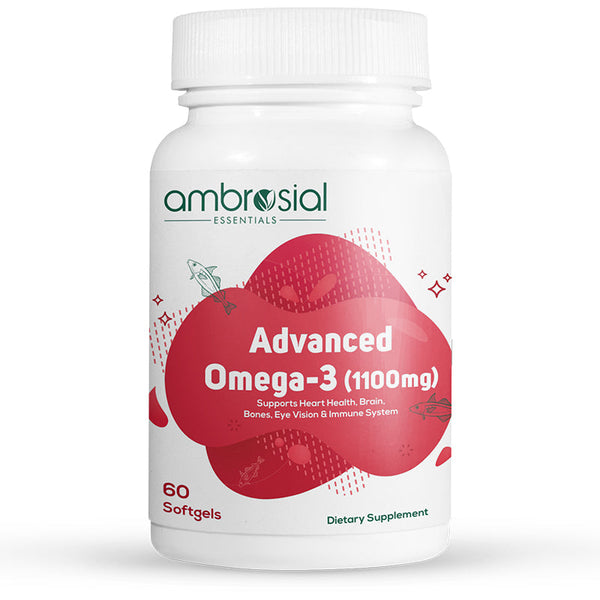 Advanced Omega 3 - 1100mg   | أمبروسيال أوميغا 3 المتطور 1100