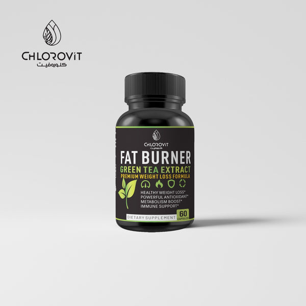 Fat Burner - مكمل غذائي لتعزيز حرق الدهون وإدارة الوزن | 60 كبسولة | Fat Burning & Weight Management Supplement - 60 Capsules