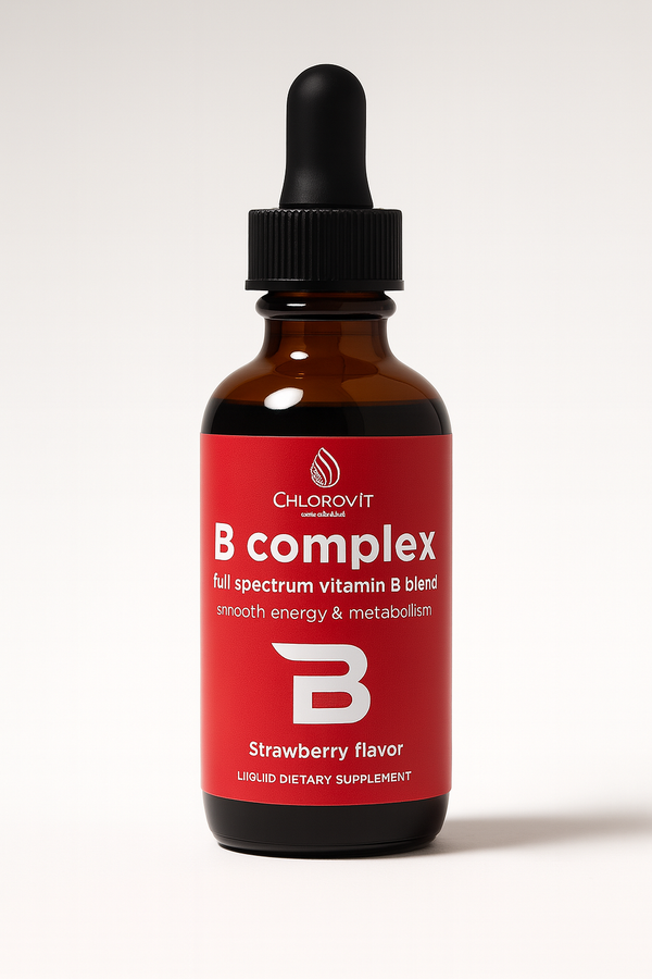 Chlorovit Liquid B-Complex: Metabolism & Energy Support – كلوروفيت ب-كومبلكس سائل: دعم الأيض والطاقة