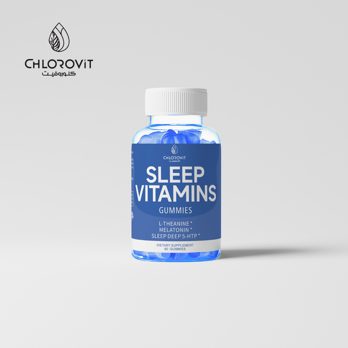 Sleep Vitamins – 60 Gummies for Better Sleep Quality and Relaxation | حبة لتحسين جودة النوم والراحة