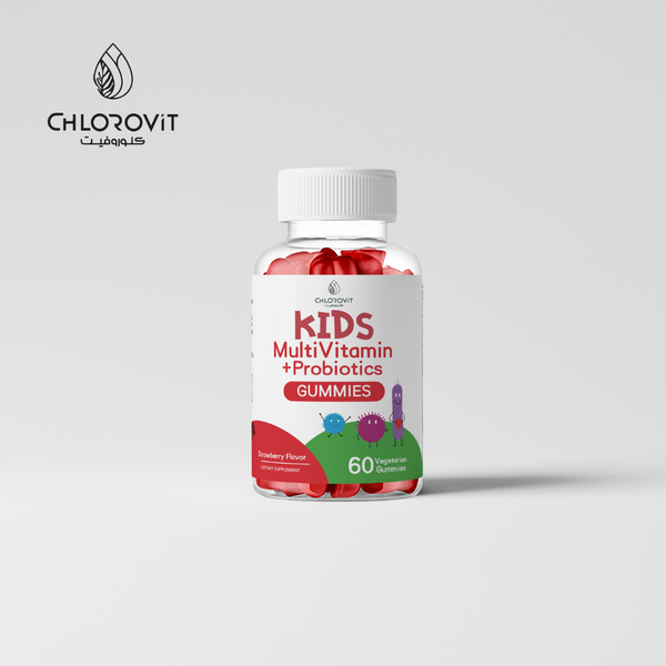 Kids Multivitamins + Probiotics - 60 Gummies for Kids’ Immune and Digestive Health Support | حبة لدعم صحة الأطفال المناعية والهضمية