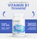 ⁦فيتامين B1 للطاقة وصحة الأعصاب | Vitamin B1 Thiamine Formula⁩ - الصورة ⁦2⁩