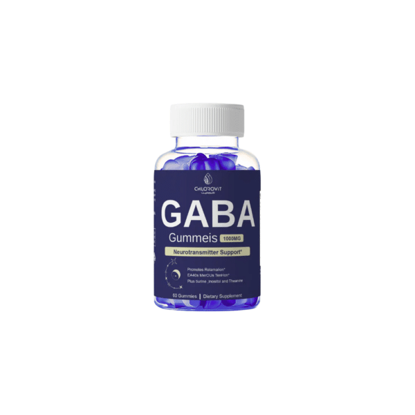 علكات GABA دعم الاسترخاء والنوم وتحسين المزاج  | 60 حبة قابلة للمضغ