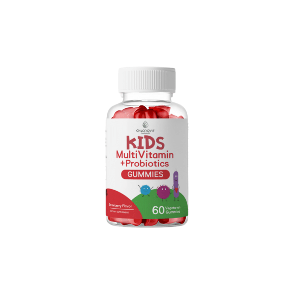 Kids Multivitamin Probiotic Gummies for Immune and Digestive Support