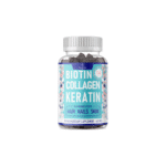 Biotin Collagen Keratin Gummies bottle by Chlorovit