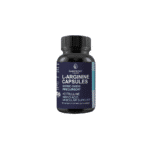 L-Arginine Capsules bottle for circulation and performance support