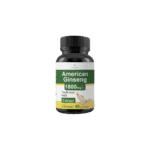 الجنسنج الأمريكي - American Ginseng - للطاقة والتركيز | 60 كبسولة