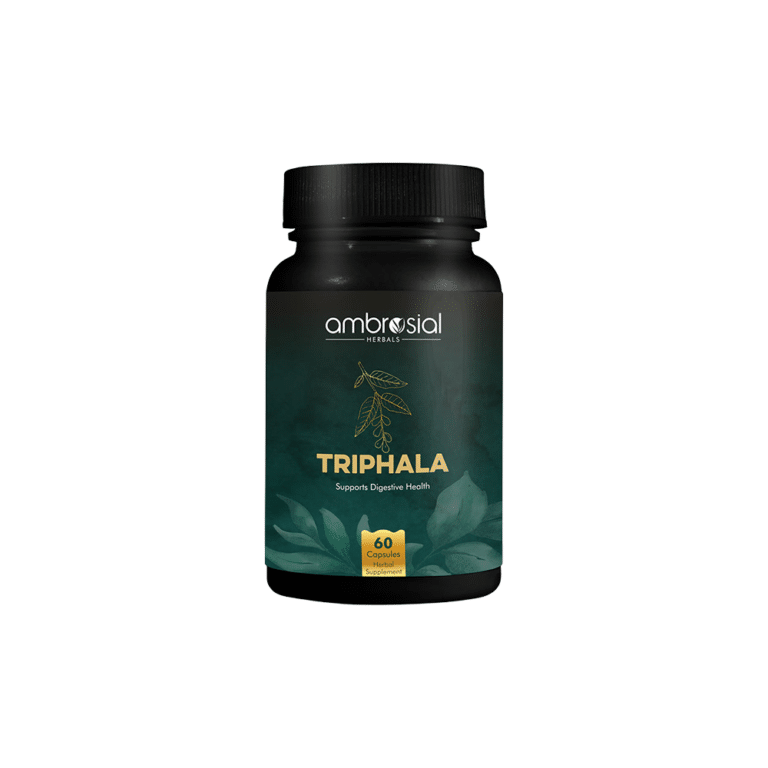 Triphala Digestive Formula bottle by Ambrosial