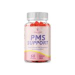 PMS Support Gummies bottle for hormonal balance and comfort