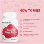 ⁦كبسولات أوميغا 3 - Omega 3 - لدعم القلب والدماغ | 60 كبسولة⁩ - الصورة ⁦5⁩